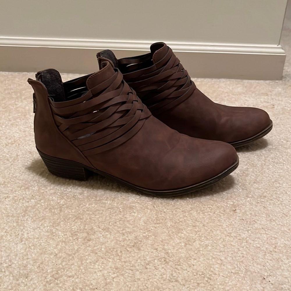 Brown Booties - So